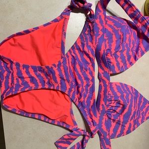 Victoria’s Secret Pink/Purple Zebra bikini